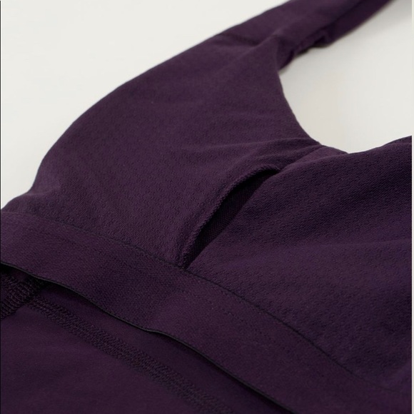 Lululemon Aria Tank II. Size 4 Color: Deep Zinfandel excellent condition - Picture 7 of 13